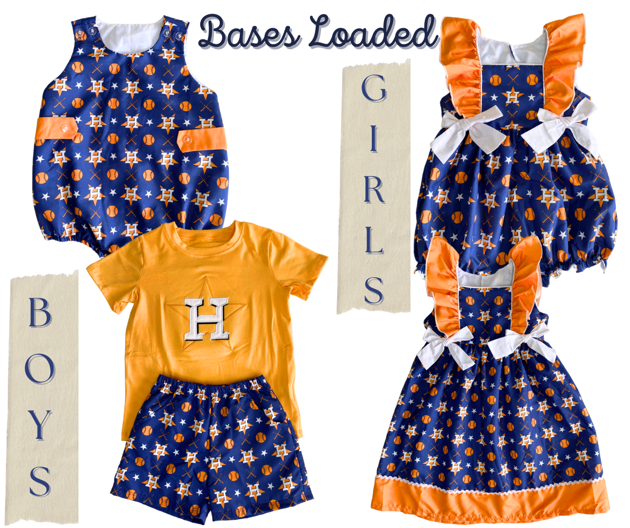 Astros Baby Outfit Astros Girl's Outfit Astros Newborn 