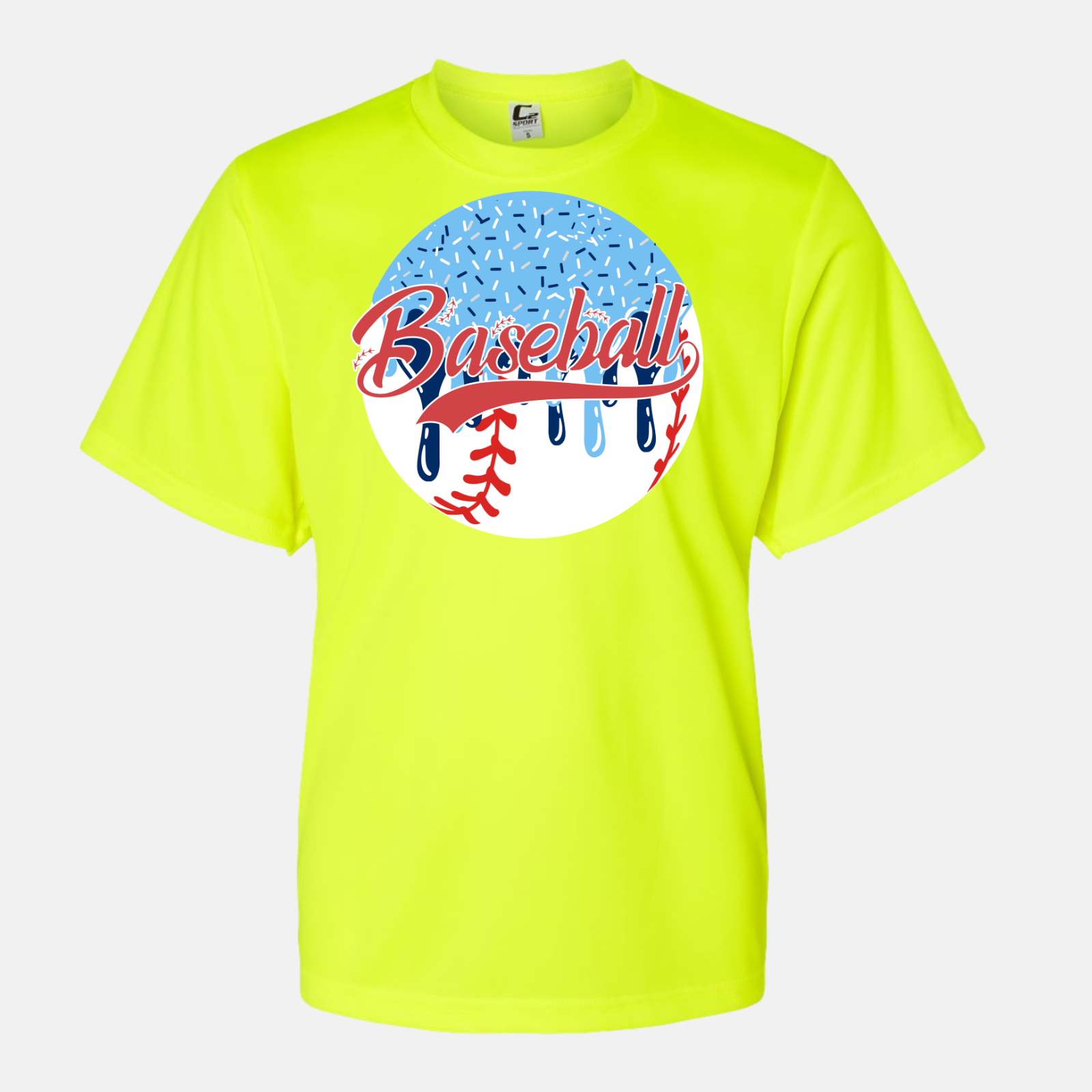 Custom Drippy Baseball Design