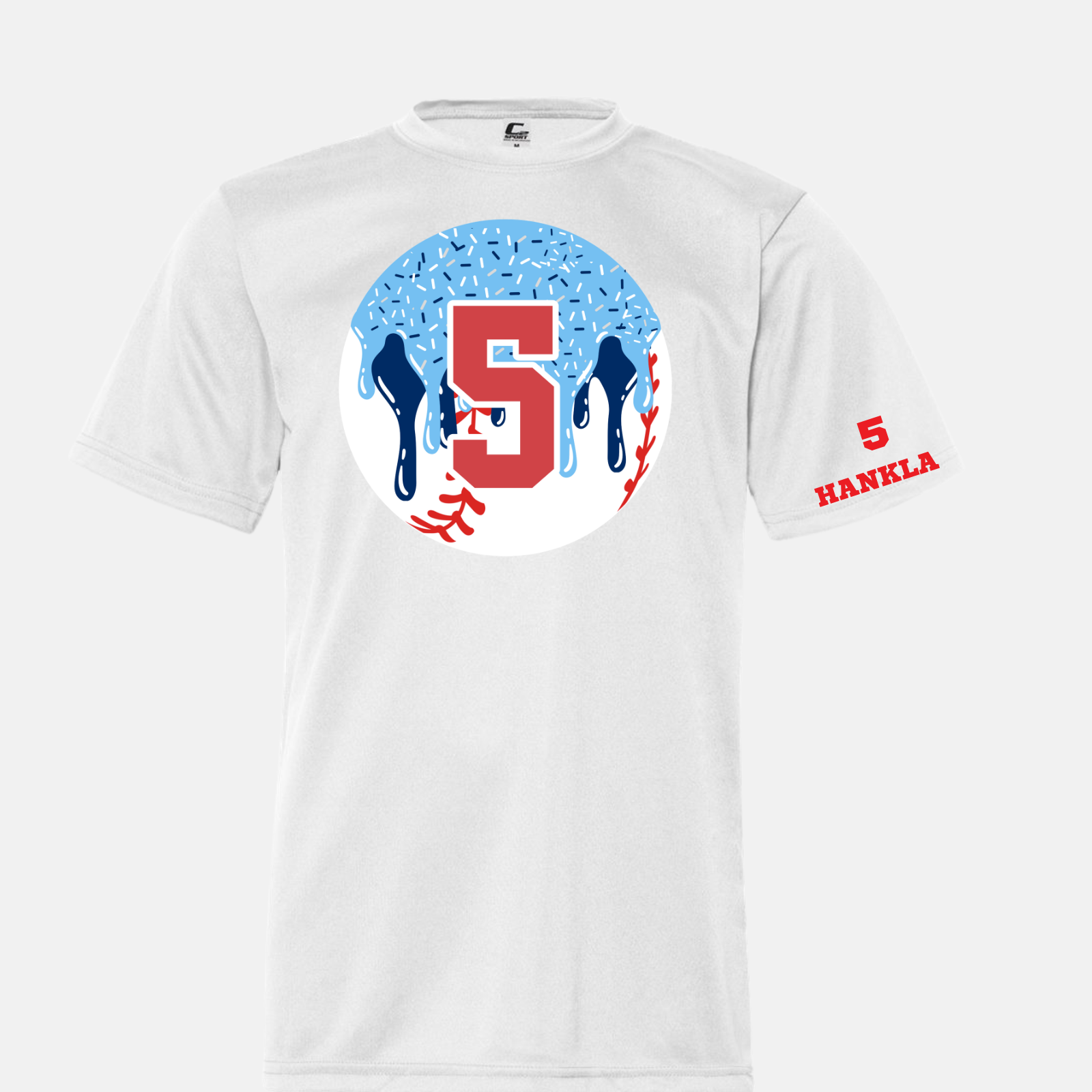 Custom Drippy Baseball Design