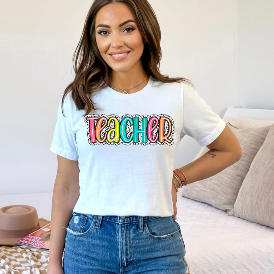 Custom Teacher Graphic Tees