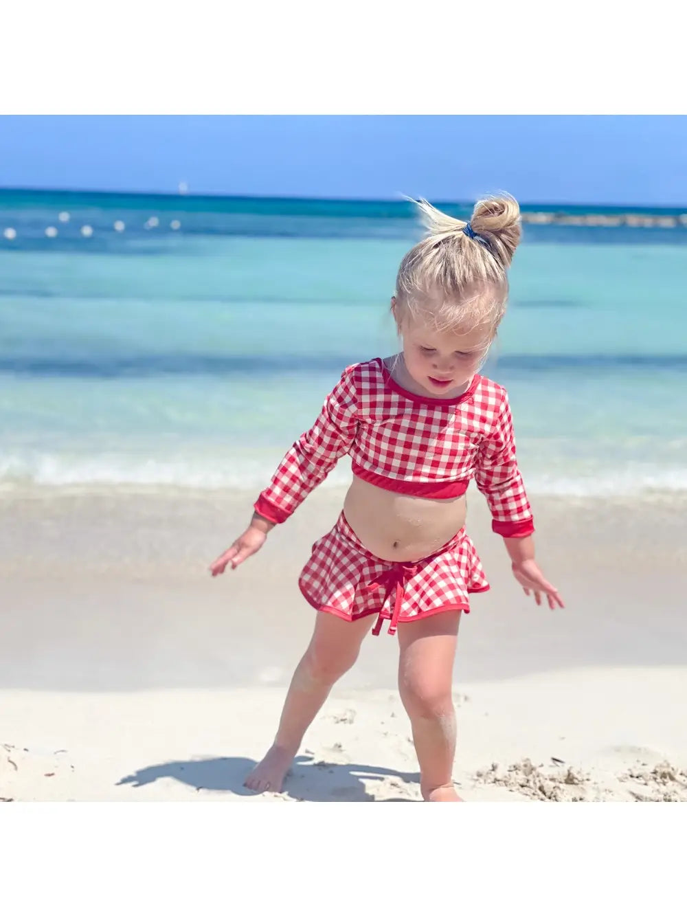 Gingham Skirt Bikini