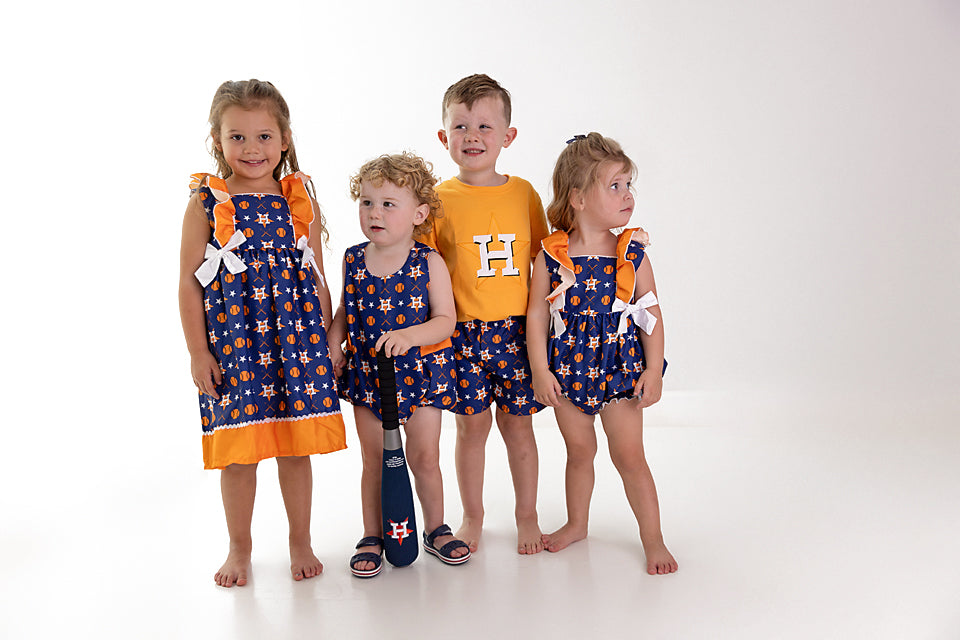 Astros Toddler Dress 