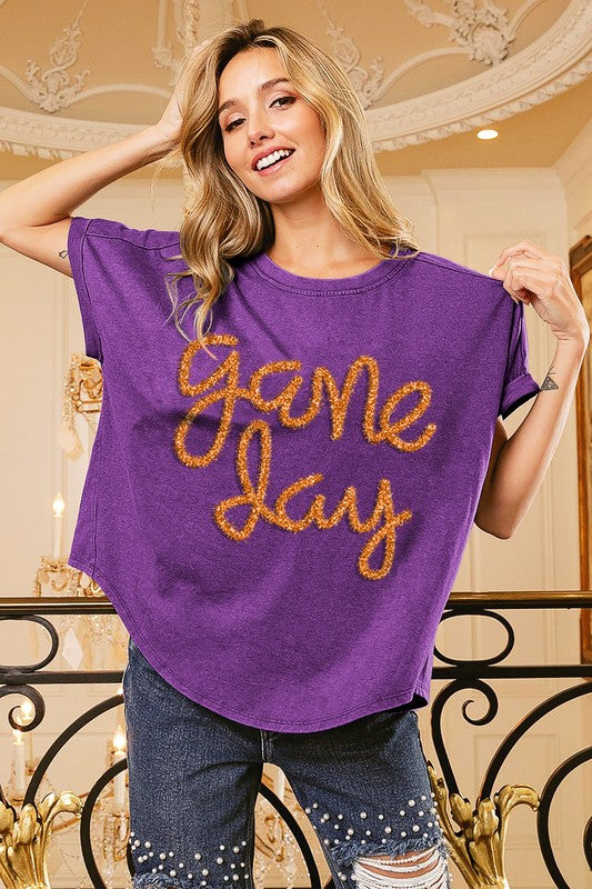 Go Pokes Game Day Vintage Orage Top