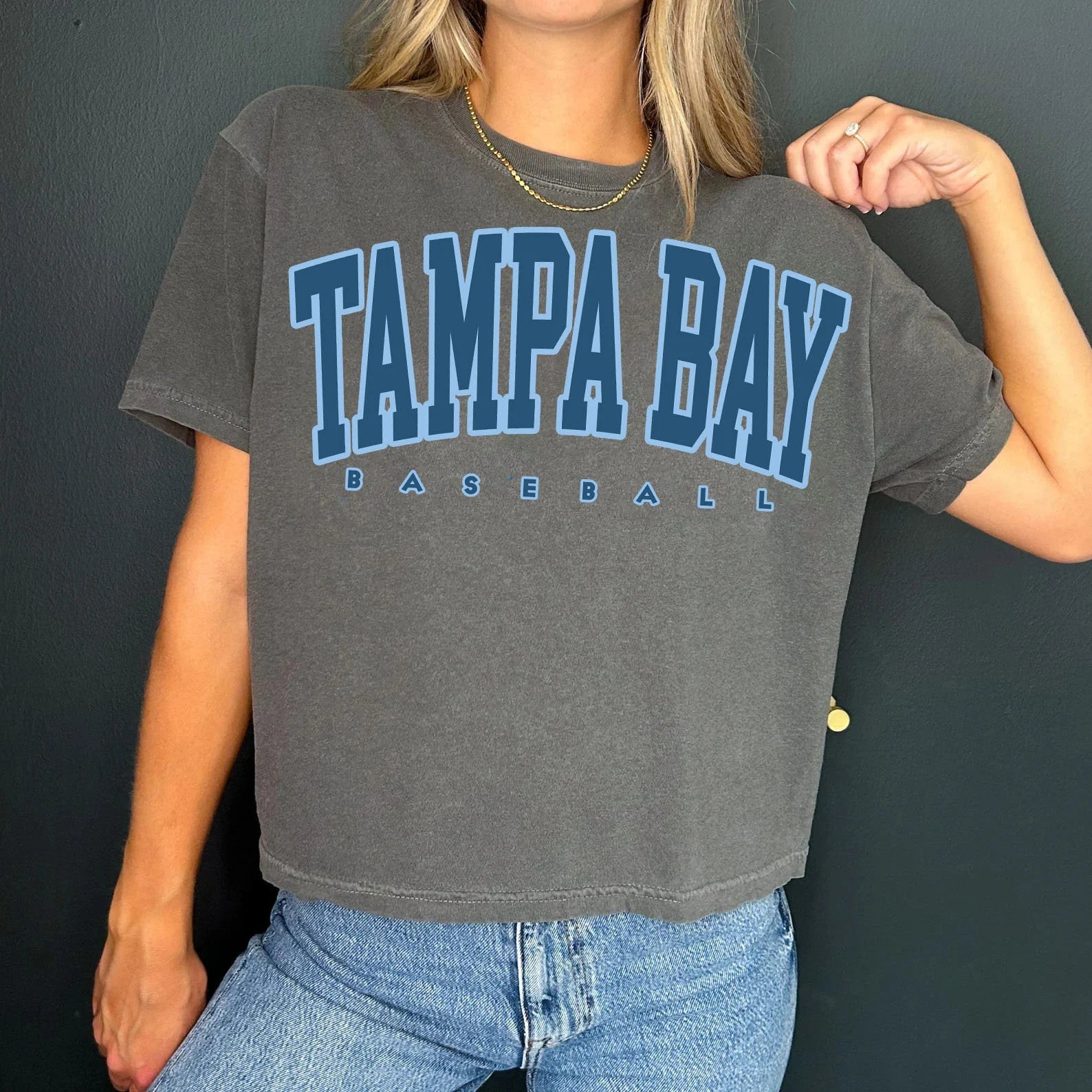 Tampa Bay Vintage Boxy Sport Tee