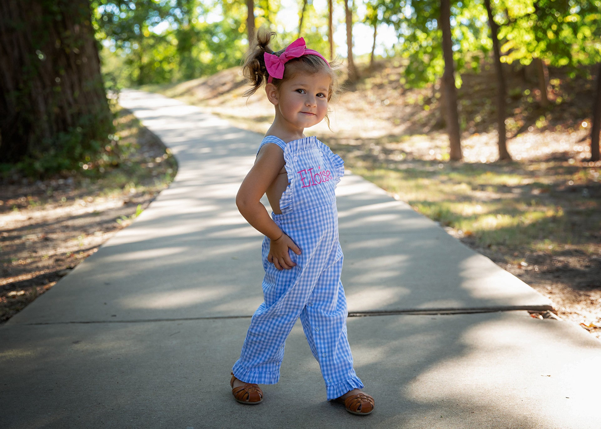 Cute As A Button Ruffle Longall