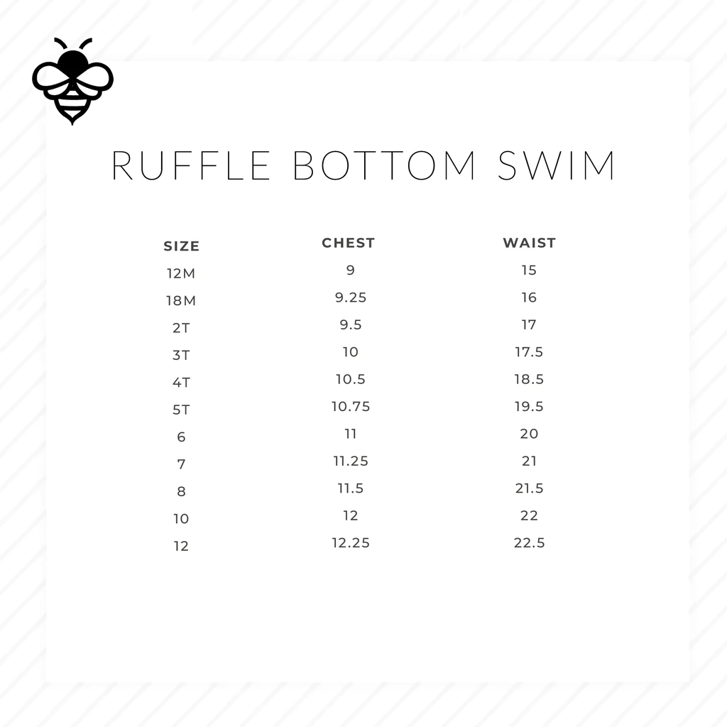 Girl's Ruffle Bottom Swimsuit Mommy & Me